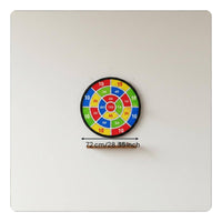 Foldable Sticky Ball Dartboard Improves Hand-Eye Coordination Hook-and-Loop Ball Target Game Parent-Child Interaction Cloth Target Board Set for Toddlers, Indoor, Outdoor