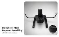 Cylindrical Housing Office Chair Chassis Component Mounting Brackets Chair Base Bracket Assembly Bolt Holes Rigid Structure