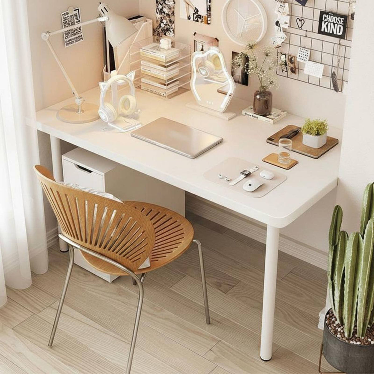 Computer Desk Sturdy Frame for Students, Dorm