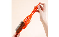Easy to Clean Detachable 9-Row Brush Professional Grade Wave Defining Brush for Women, Salon