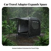 Automatic Setup SUV Tailgate Tent Lightweight Car Awning Sun Protection Vehicle Accessory Large Shade Area for Journeypers, Tailgaters, Travelers, Tailgating, Beach Trips, Fishing
