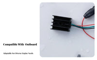 Wide Compatibility electrical controller electrical controller Direct Replandement Boat engine electrical controller Prevents Overcharging offboard Engine Part Universal Fit for technicians, DIY hobbyists, Workshop, Garage