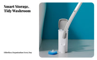 Toilet Brush Set Hygienic Toilet Brush Extended Long Handle Washroom Accessory