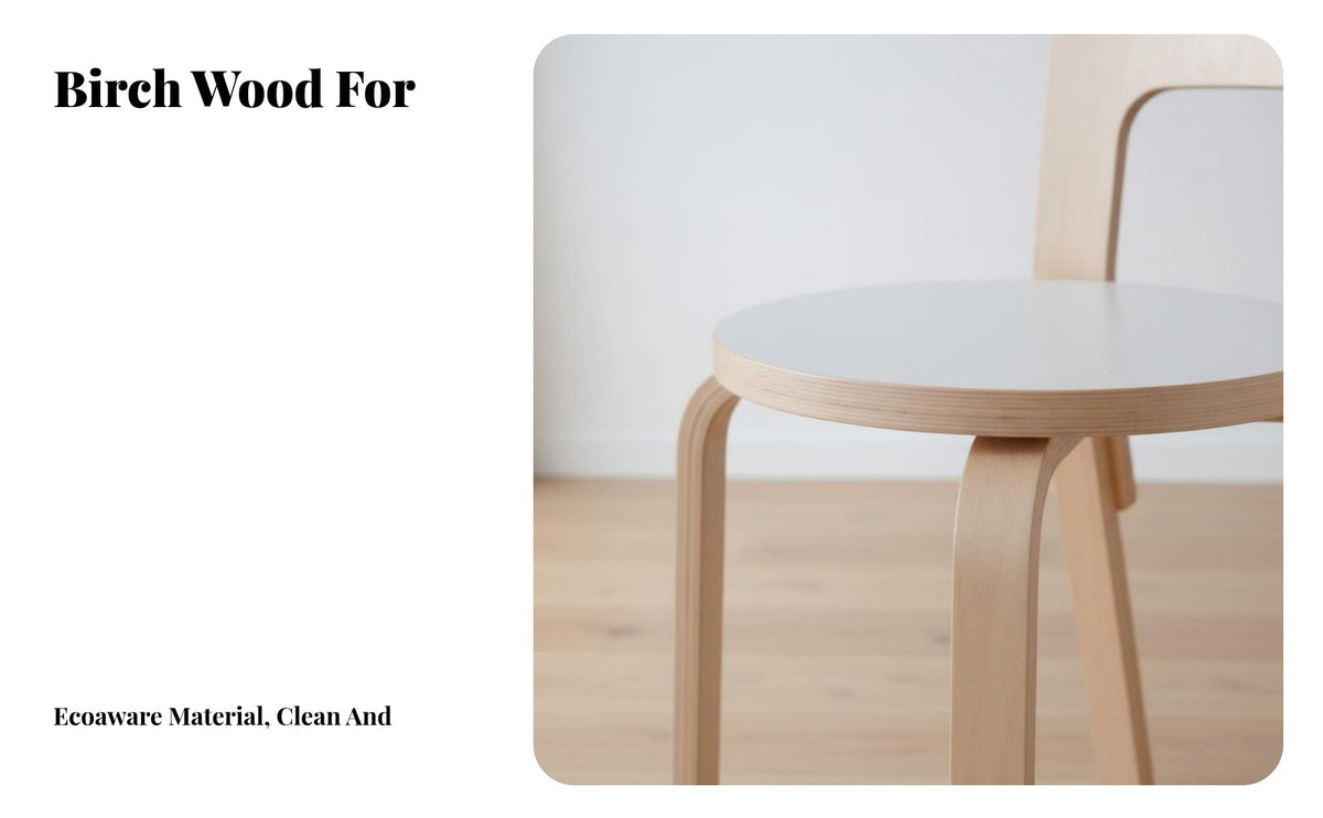 Nordic Design Bentwood Chair with Cutout Back Mid-Century Modern-Century Modern Design Bentwood Frame Chair Vintage Rustic Look Dining Seating Space-Saving for Cafe Owners, Interior Designers, Homeowners, Restaurant, Kitchen, Home Office, Living Room