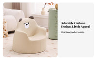Cute Cartoon Design creatureShaped Floor Lounger Soft and Comfortable children's Furniture Anti-Skid Bottom Toddler Chair Lightweight for Toddlers, Preschoolers, storytime Corner, Kindergarten, Playroom, Nursery
