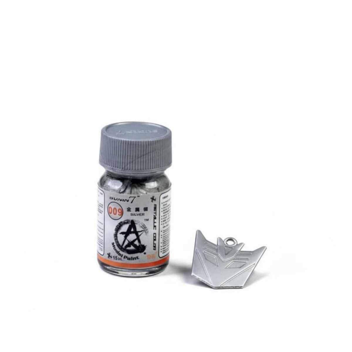Electroplated Effect Shiny Finish Varnish Oil-Based Formula Model Paint Highly Pigmented Miniature Coating High Coverage for Scale Modelers, Hobbyists, Figure Customization, Scene Crafting Crafting, Airbrushing