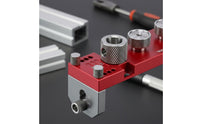 Aluminum Extrusion Drill Guide Diy Friendly Aluminum Profile Jig Easy Alignment Manual Tapping Guide for Metalworkers, Garage, Workshop