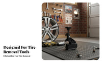 Tire Changer Clamp Effort Saving Tire Bead Clamp Easy to Use Wheel Changing Helper for DIY Mechanics, Beginners, Garage, Roadside