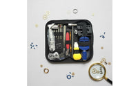 147 Pieces Watch Repair Tool Kit Portable Watch Repair Kit With Carrying Case for Watchmakers, Hobbyists, Home Use, Workshop