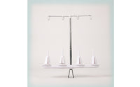 Four-Thread Spool Stand Space-Saving Thread Stand with Four Hooks Sewing Accessory Heavy-Duty Ergonomic for Quilters