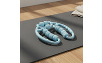 Adjustable Width U-Shaped Leg Roller Spiky Massage Points Clamp Design Muscle Massager Fitness Equipment for Post-Workout