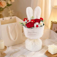decorative flower gift basket