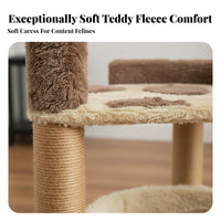 Integrated Scratching Post Interactive Feline Play Hub Multi-Level Structure creatureShaped Feline Climber Space-Saving Feline Furniture Elevated Perch for Kitten Owners, Small Areas, Indoors, Living Room, Home