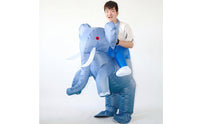 Inflatable Elephant Costume Blow Mountedon Elephant Costume Adult Disguise for Adults, Stage Performances, Christmas Events
