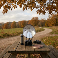 Camera Hot Shoe Umbrella Lightweight Camera with Hot Shoe Mount Reinforced Accessory for Outdoor Photographers