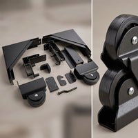 Electrophoresis Finish Sliding Gate Guide Kit Heavy Duty Sliding Gate Kit Easy to Install Rust Proof