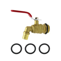 Drum Faucet with Lever Handle Drum Spigot with O-Rings Secure Barrel Spigot for Craftspeople, Liquid Transfer