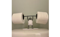 Sculpture-Style Toilet Tissue Holder Athletic Figure Decorative Toilet Tissue Stand