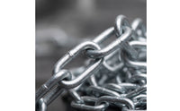 Chain Basketball Net Rustproof Metal Basketball Regulation Net Size for Schools, Playgrounds