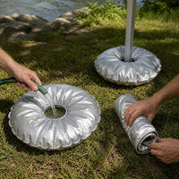 Water-Filled Weight Bag for Outdoor Umbrella, Flagpole, and Tent Stability