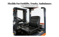 Waterproof Forklift Seat Cushion Comfortable Loader Seat Pad Long-Lasting Materials