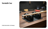 2 Pieces Accurate Billiard Cue Straightener 360° Rotation Pool Cue Straightness Checker Long-Lasting