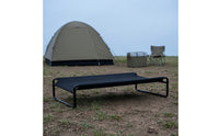 Raised Pet Bed Dog Cot with Mesh Supportive Furniture for Pets, Camping