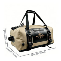 Motorcycle Tail Bag Waterproof Motorcycle Rear Seat Bag Soft-Sided for Motorcyclists, Commuters, Road Trips, Daily Commute