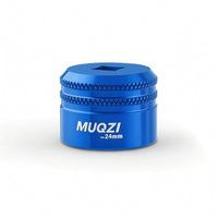 Aluminum Alloy Bike Fork Top Cap Socket Wrench Knurled Fork Crown Cap Tool Anodized CNC-Turned for Cycle Mechanics
