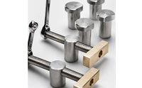 Bench Dog Clamp Ratchet Lock Carpentry Bench Workbench Stop Hold Table Vise Stop for Woodworkers