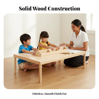 Kids Craft Table and Chair Set Child Design children's Play Table with Chairs Writable Surface Young Child Craft Desk for Young Children, Classroom