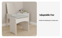 Makeup Vanity Stool Versatile Vanity Stool Easy to Clean Dressing Table Chair for Women