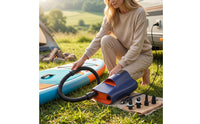 Electric Air Pump Versatile Car Air Pump Express-Fill Inflator for  , Vacationers