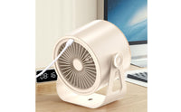 Desk Fan with Digital Display Quiet for Bedside
