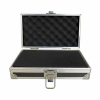 Aluminum Tool Case Lightweight Design  Hard Case Ergonomic Handle Foam Insert Storage Box for Technicians, Collectors