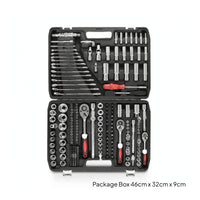 216 Pieces Pneumatic Socket Tool Kit Impact-Ready Tools Rust-Resistant