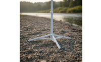 Compact Foldable Umbrella Base Space-Saving Foldable Umbrella Stand Sleek-Profile Long-Lasting for Anglers