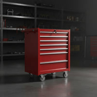 7-Drawer Tool Chest Heavy-Duty Tool Chest with Wheels Furniture for Technicians, DIY Enthusiasts, Garages, Workshops, Repair Bays