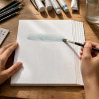 Sketch Paper for Artists, 1K/2K Size, 160gsm/180gsm, 5/10 Sheets, for Sketching, Drawing, and Watercolor