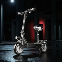 Seated Cushioned with Cargo Rack Compact for Commuters, Adults, Errands, Commute, City Travel