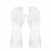 Long-Lasting Dishwashing Gloves Snug Fit Waterproof Cleaning Gloves Food-Grade Safeguarding Handwear Chemical-Free-Chemical-Free-Safe for Gardening