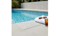 Adhesive Pool Skimmer Guard Debris-Blocking Adhesive Skimmer Cover Perforated Pool Cover Water Circulation Rectangular
