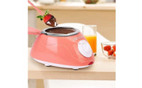 Plastic Housing Electric Chocolate Melting Pot Control Knob Chocolate Melting Pot Side Handle Small Appliance Removable Insert