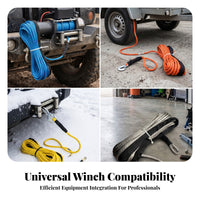 Guard Sleeve Lightweight Synthetic Winch Rope Heavy Duty Vehicle Recovery Gear