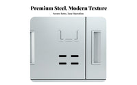 Multiple-Door Tableware Cabinet Rust Resistant Employee Meal Tray Cabinet Rust-Resistant Cafeteria Food Storage Locker for Gym Members, Hospital
