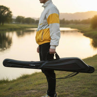 Hard Shell Rod Bag Integrated Design Waterproof Fishing Rod Case for Anglers