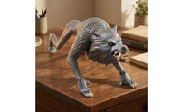 Wolf Figurine Realistic Wolf Figure Detailed for Collectors