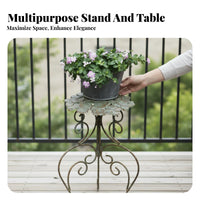 Three-Legged Pot Pedestal sturdyDuty Plant Stand Multifunctional for Living Room