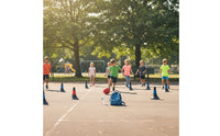 6 Pieces Long-Lasting Flat Top Cone Stable Base Soccer Training Cone Bright Colors Field Marker High Visibility for Beginners