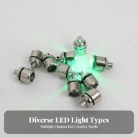 Easy to Operate DIY Model Light Self-Contained Miniature LED Light for Crafters, Hobbyists, Party Decoration, Costume Design, Paper Lanterns